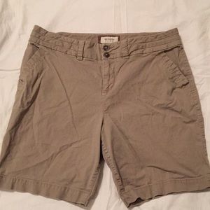 Sonoma khaki Bermuda shorts